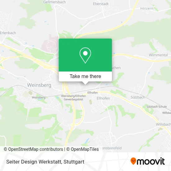 Seiter Design Werkstatt map