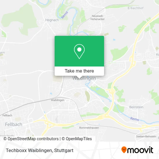 Techboxx Waiblingen map