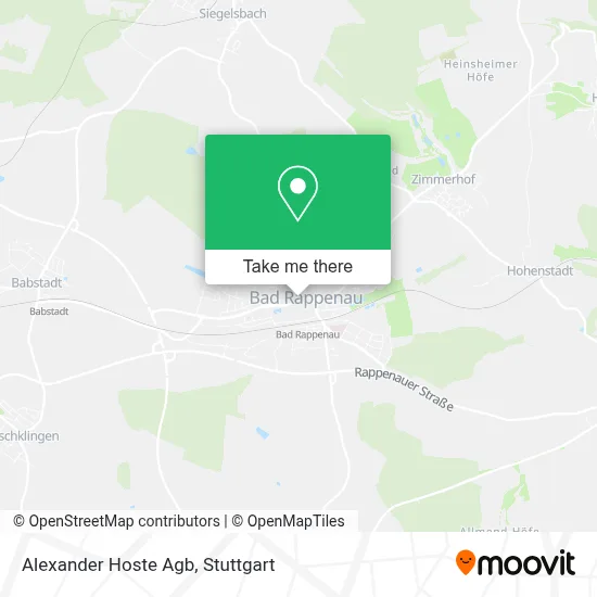 Alexander Hoste Agb map