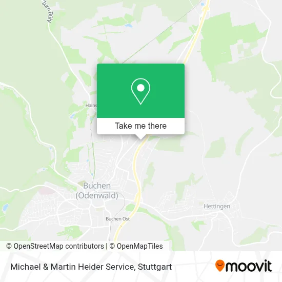 Michael & Martin Heider Service map