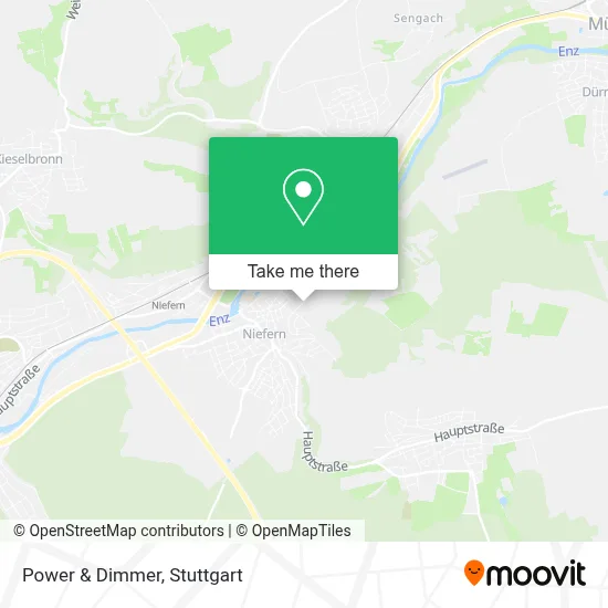 Power & Dimmer map
