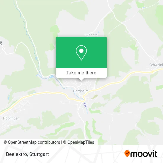 Beelektro map