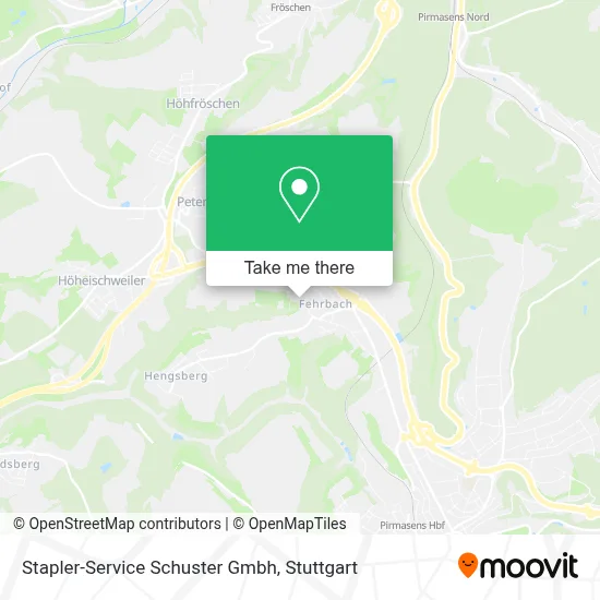 Stapler-Service Schuster Gmbh map