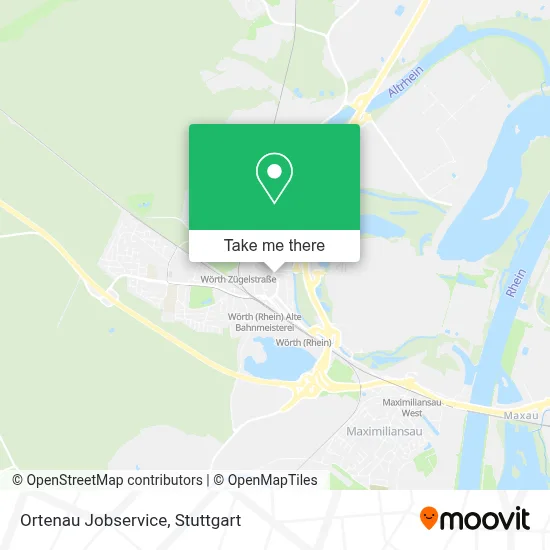 Ortenau Jobservice map