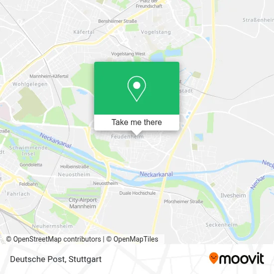 Deutsche Post map