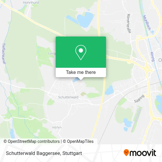 Schutterwald Baggersee map