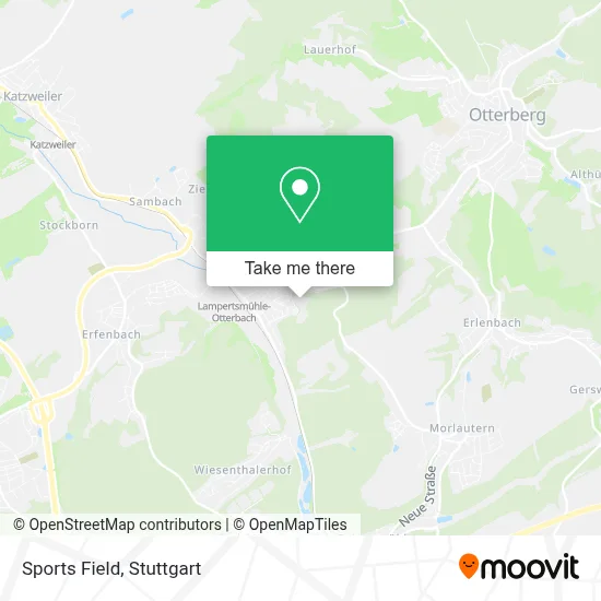 Sports Field map