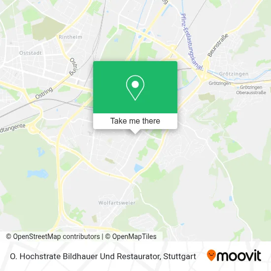 O. Hochstrate Bildhauer Und Restaurator map