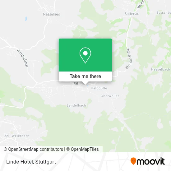 Hotel Linde map