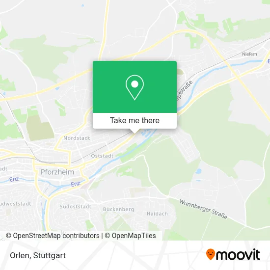 Orlen map