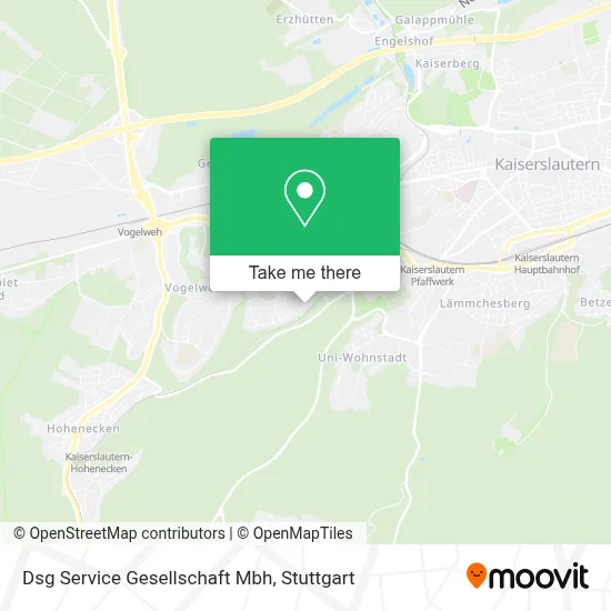 Dsg Service Gesellschaft Mbh map