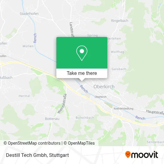 Destill Tech Gmbh map