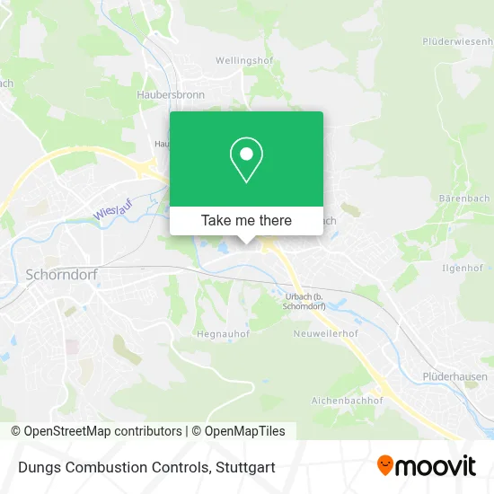 Dungs Combustion Controls map