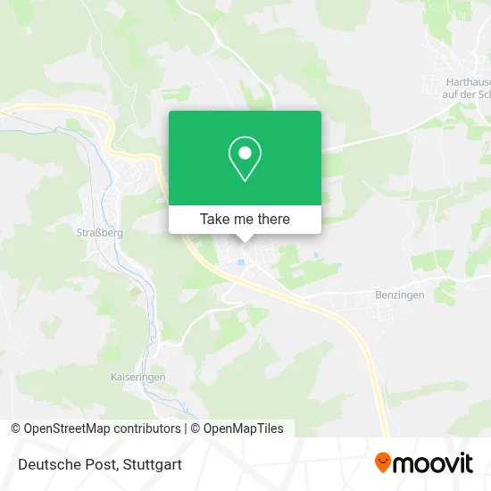 Deutsche Post map