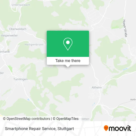 Smartphone Repair Service map
