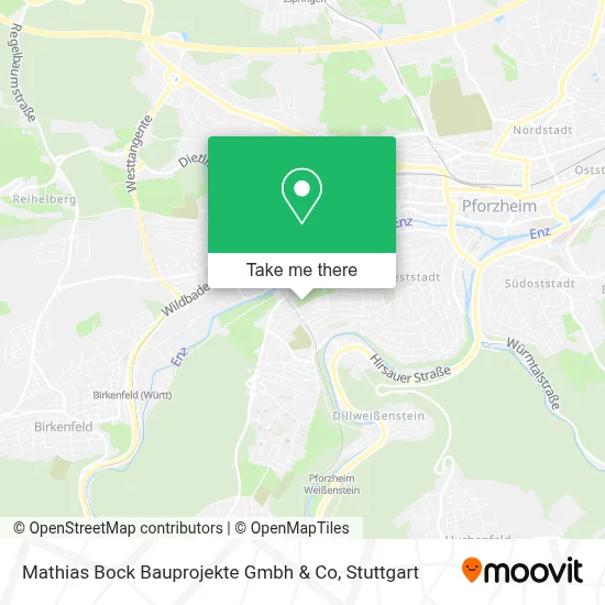 Mathias Bock Bauprojekte Gmbh & Co map