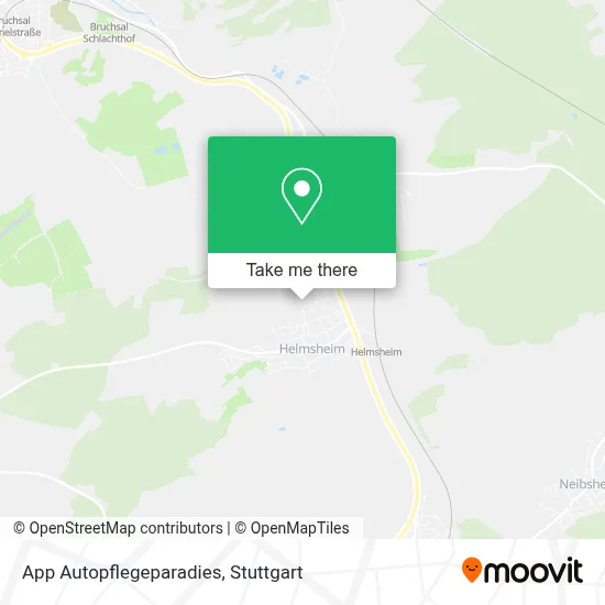 App Autopflegeparadies map