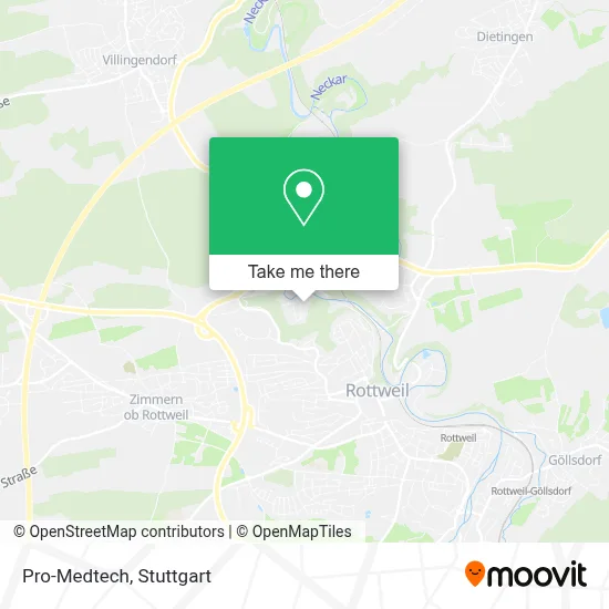 Pro-Medtech map