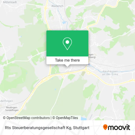 Rts Steuerberatungsgesellschaft Kg map