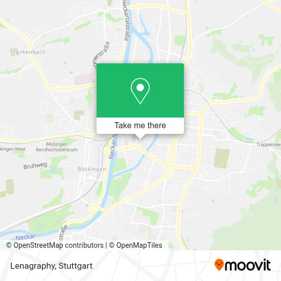 Lenagraphy map