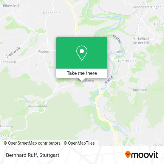 Bernhard Ruff map