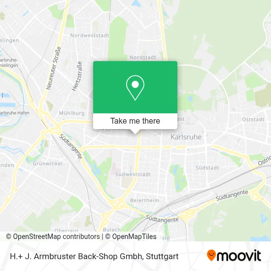 H.+ J. Armbruster Back-Shop Gmbh map