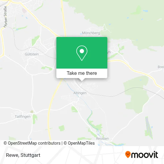 Rewe map