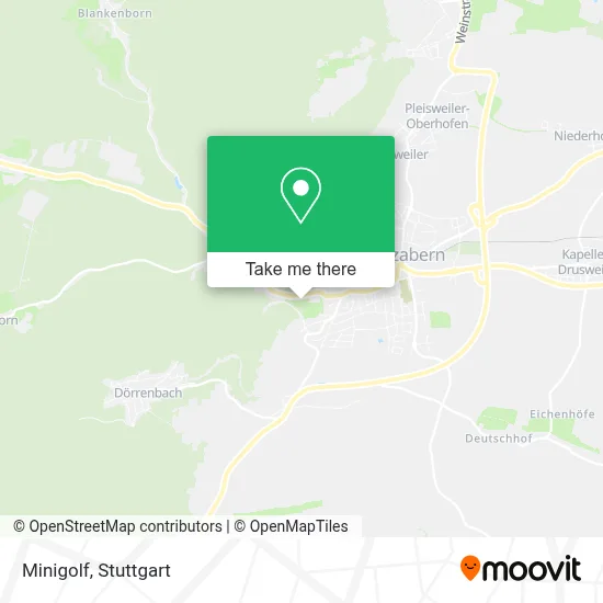 Minigolf map
