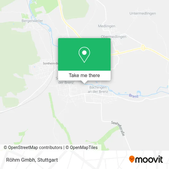Röhm Gmbh map