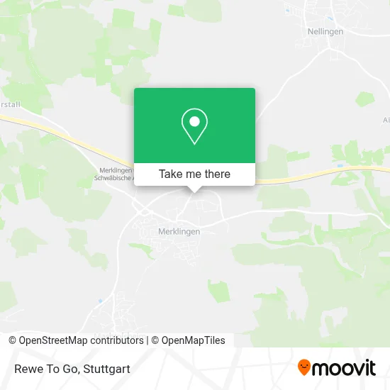 Rewe To Go map
