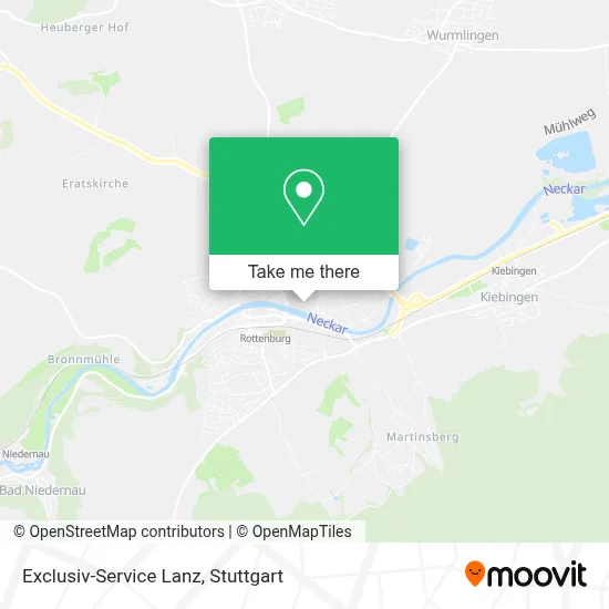 Exclusiv-Service Lanz map