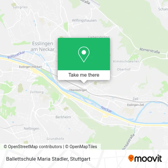 Ballettschule Maria Stadler map