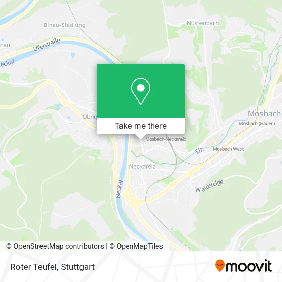 Roter Teufel map