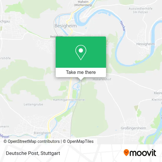 Deutsche Post map