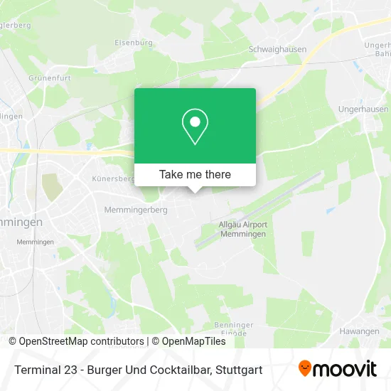 Terminal 23 - Burger Und Cocktailbar map