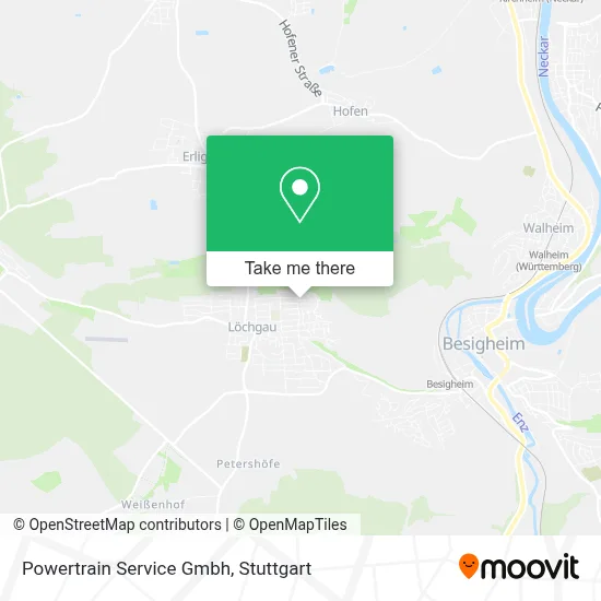 Powertrain Service Gmbh map