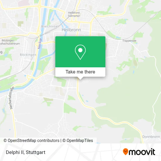 Delphi II map