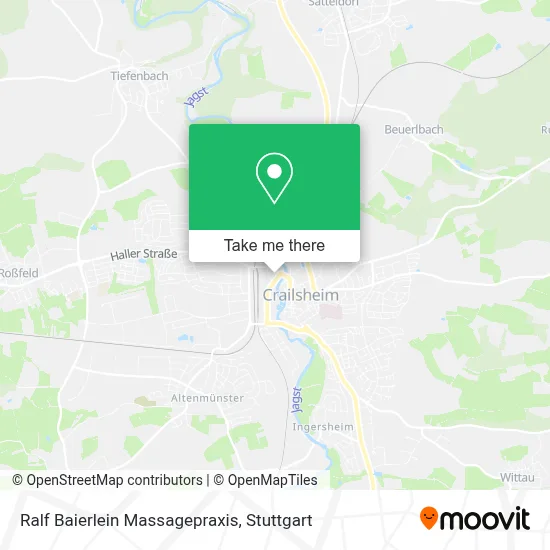 Ralf Baierlein Massagepraxis map