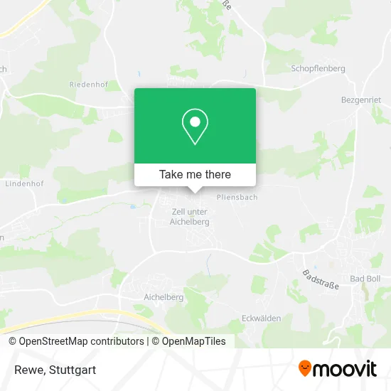 Rewe map