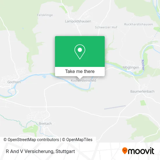 R And V Versicherung map