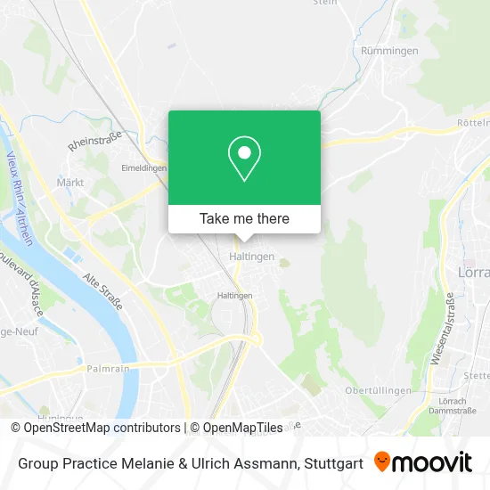 Group Practice Melanie & Ulrich Assmann map