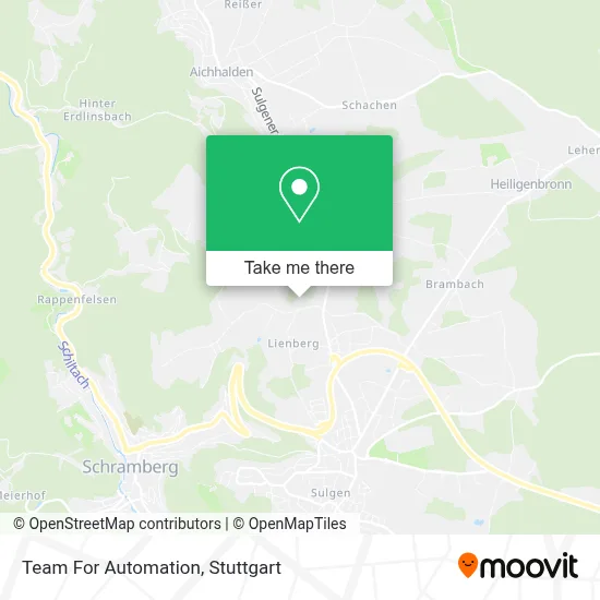 Team For Automation map