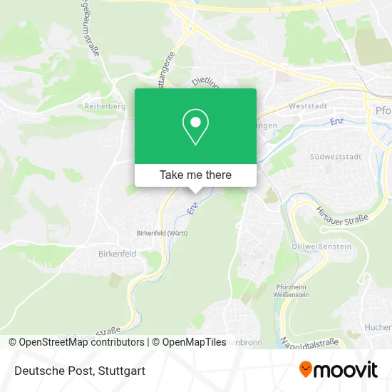 Deutsche Post map