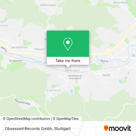 Obsessed-Records Gmbh map