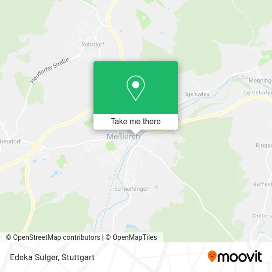 Edeka Sulger map