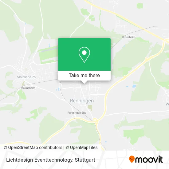 Lichtdesign Eventtechnology map