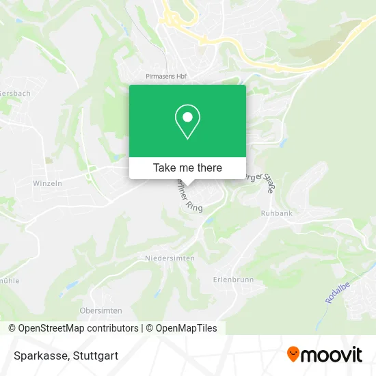 Sparkasse map