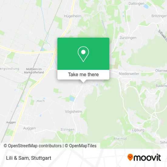 Lili & Sam map