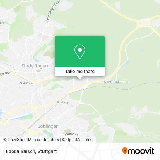 Edeka Baisch map