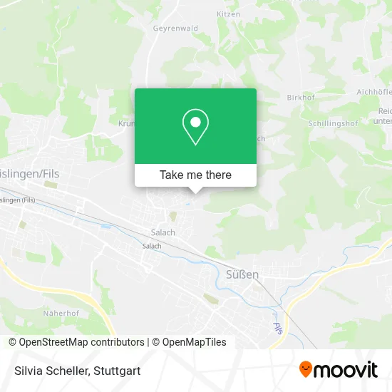 Silvia Scheller map